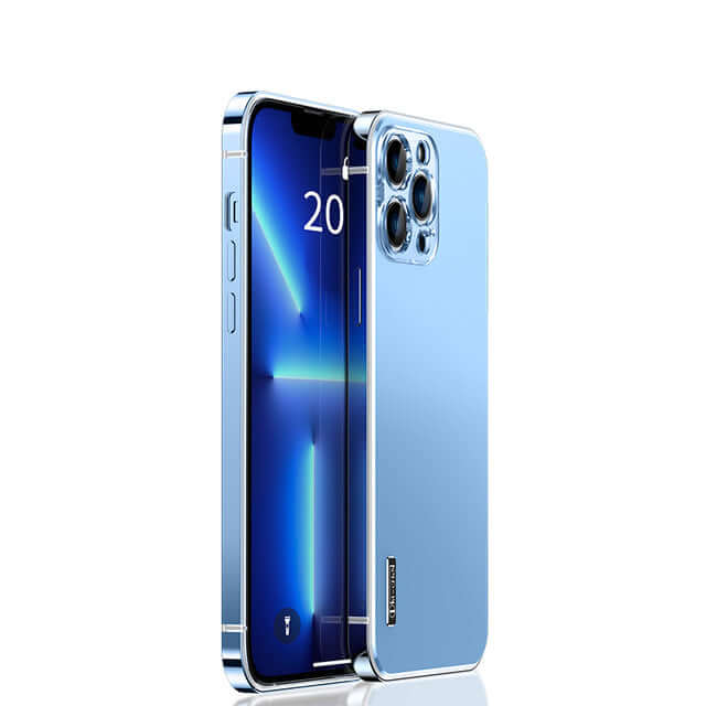 CUTTING-EDGE TECHNOLOGY Stainless Steel iPhone Case 14/13/12