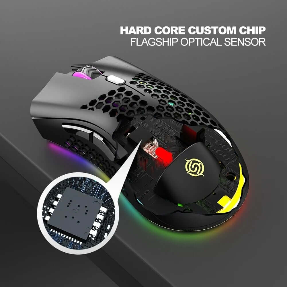 Wireless RGB Gaming Mouse for PC