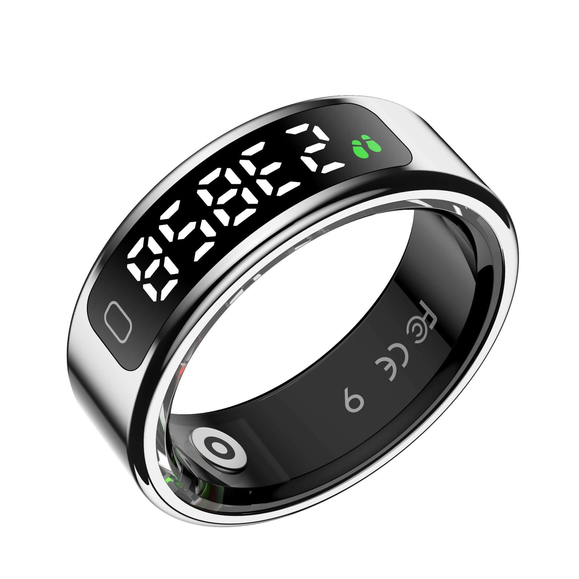 CUTTING-EDGE TECHNOLOGY Smart Ring with Health Display