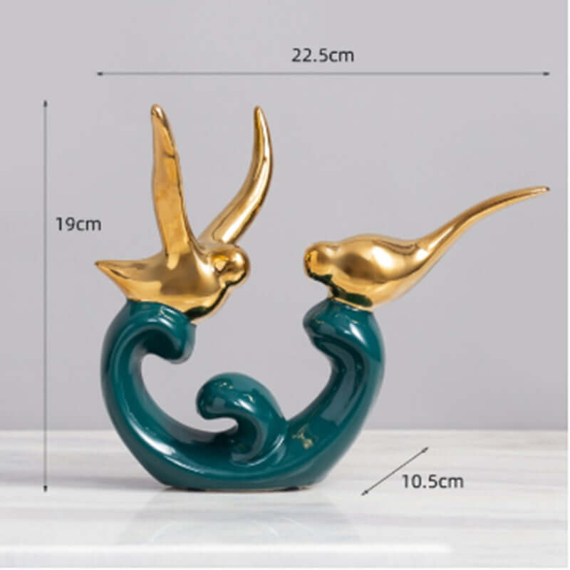 CUTTING-EDGE TECHNOLOGY ceramic bird decoration home accessories