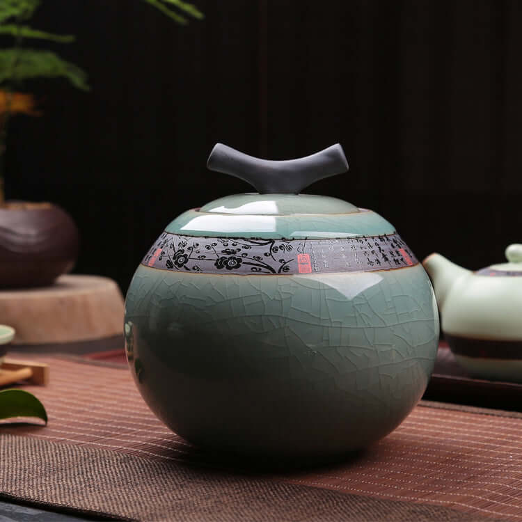 CUTTING-EDGE TECHNOLOGY Airtight Tea & Candy Storage Canister