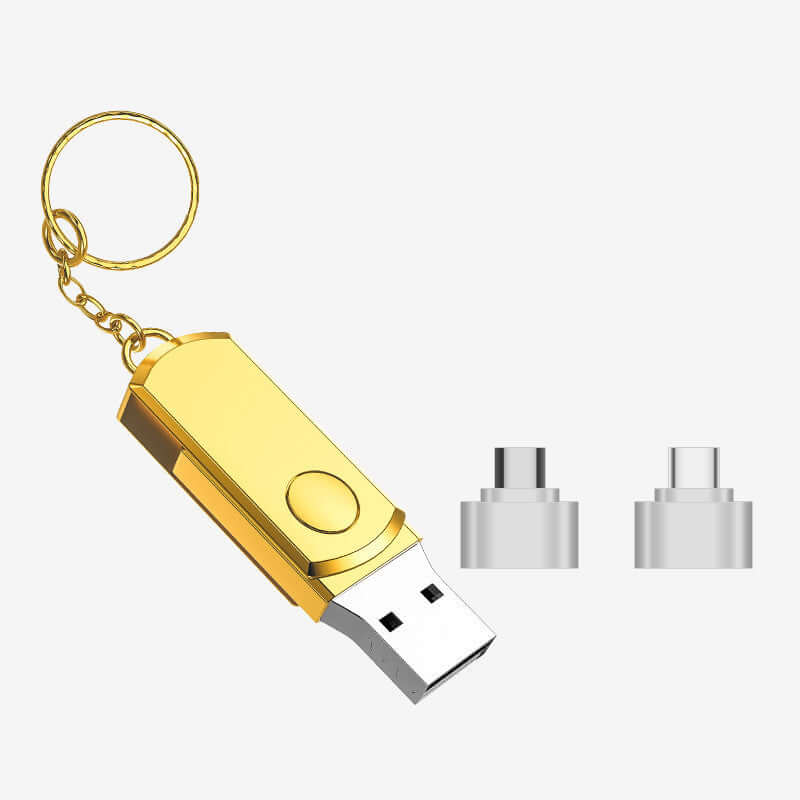 CUTTING-EDGE TECHNOLOGY ultra-large capacity metal USB flash drive