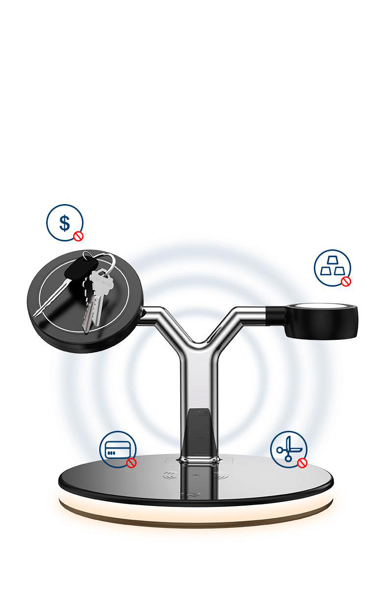 CUTTING-EDGE TECHNOLOGY 3-in-1 15W Magnetic Wireless Charger