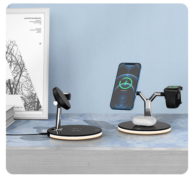 CUTTING-EDGE TECHNOLOGY 3-in-1 15W Magnetic Wireless Charger