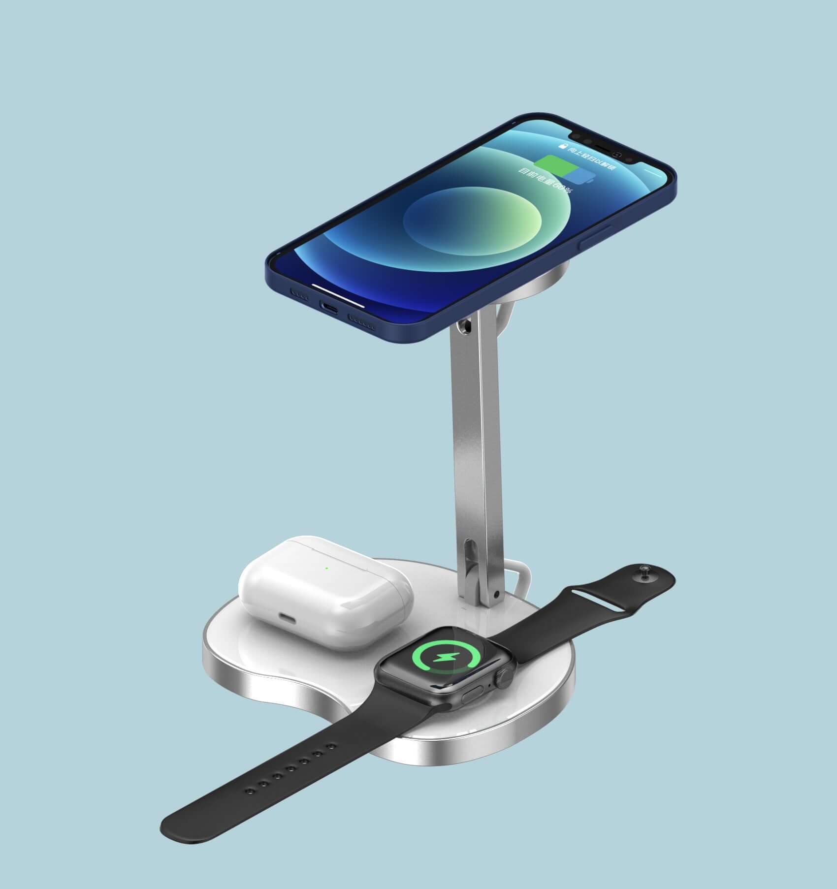 CUTTING-EDGE TECHNOLOGY PH19 3-in-1 Wireless Charger