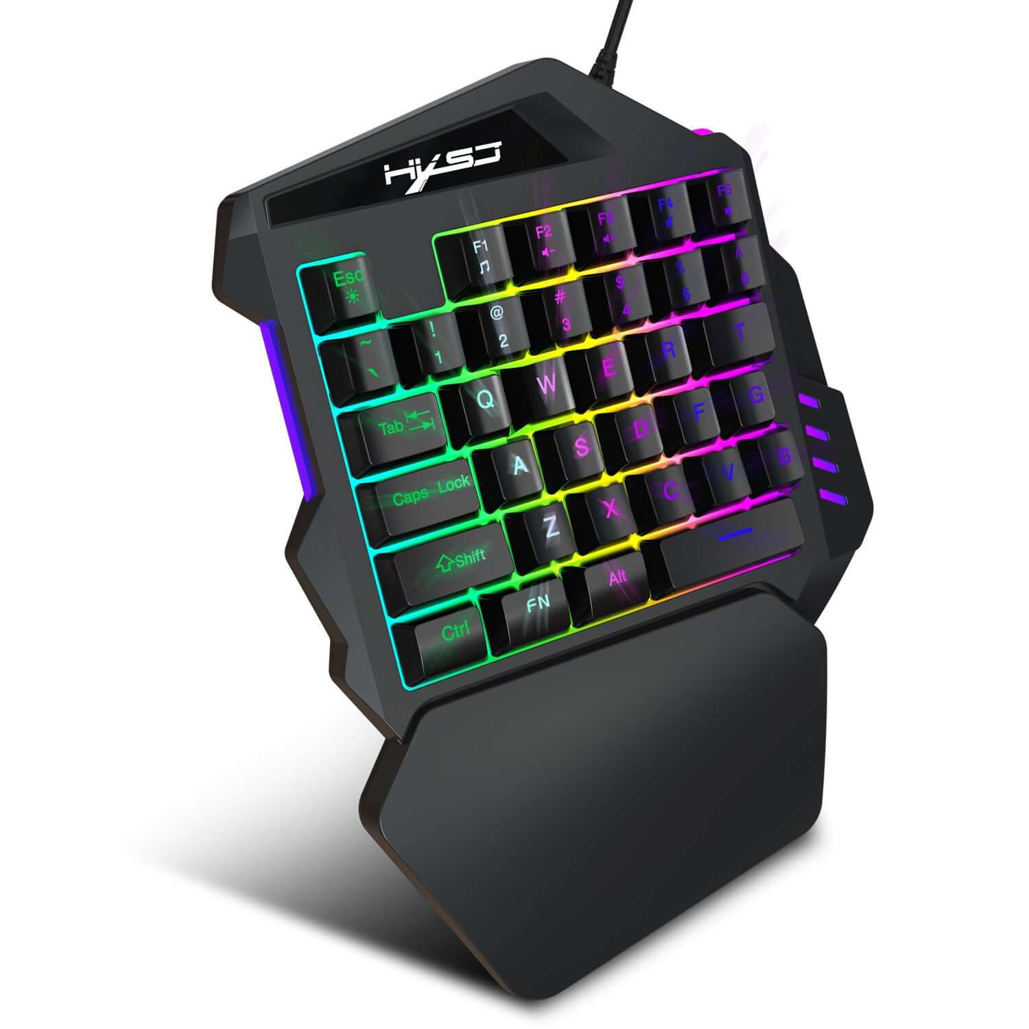 CUTTING-EDGE TECHNOLOGY One-Handed Gaming Keyboard Set