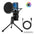 CUTTING-EDGE TECHNOLOGY RGB Streaming Microphone With Stand