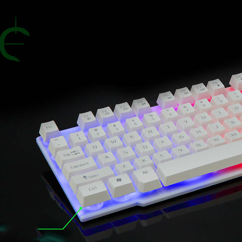 CUTTING-EDGE TECHNOLOGY Office Home USB Gaming Keyboard