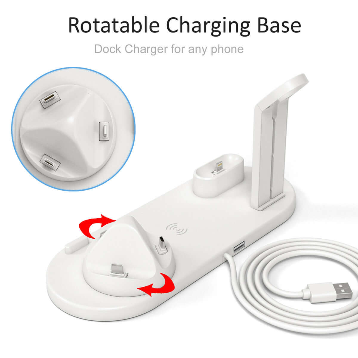 CUTTING-EDGE TECHNOLOGY Fast Wireless Charger for Smartphones