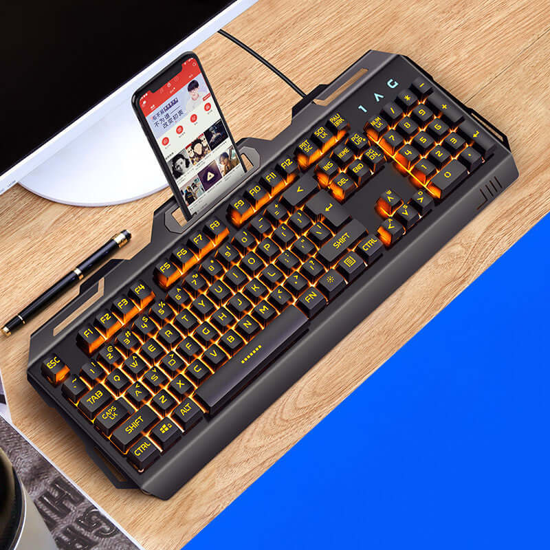 CUTTING-EDGE TECHNOLOGY Mechanical Feel Gaming Keyboard