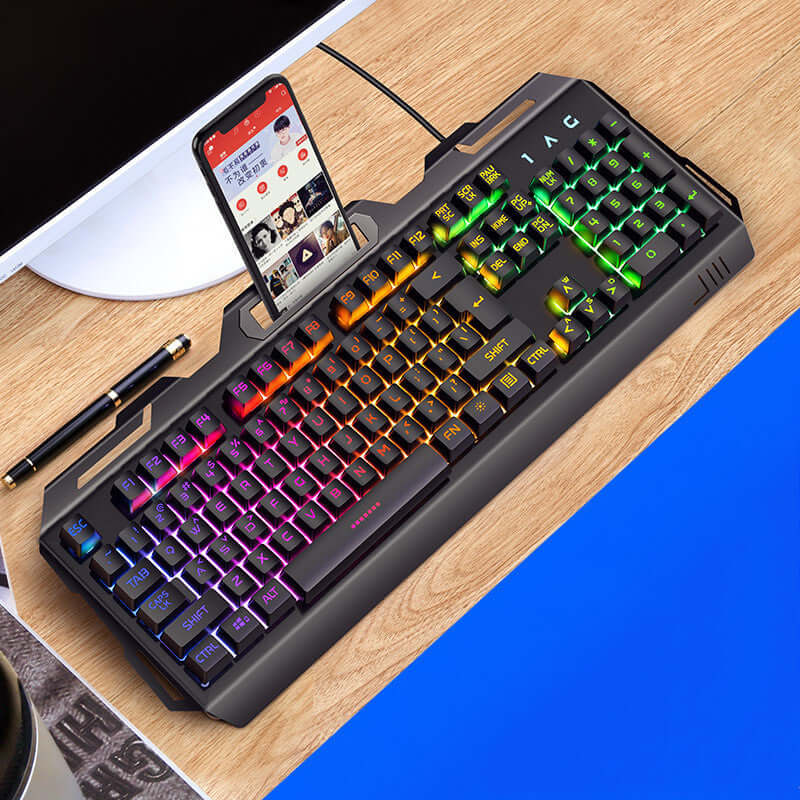 CUTTING-EDGE TECHNOLOGY Mechanical Feel Gaming Keyboard
