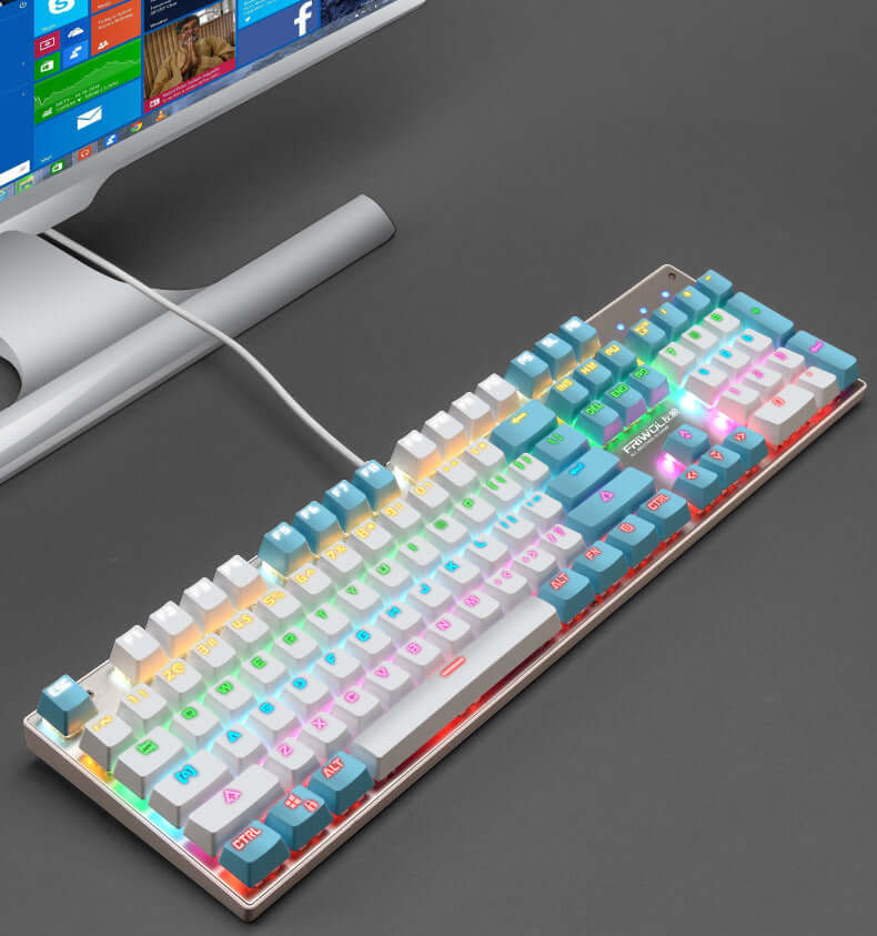CUTTING-EDGE TECHNOLOGY Mechanical Waterproof Gaming Keyboard