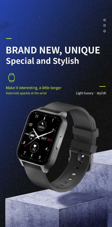 CUTTING-EDGE TECHNOLOGY Smart Color Screen Health Watch