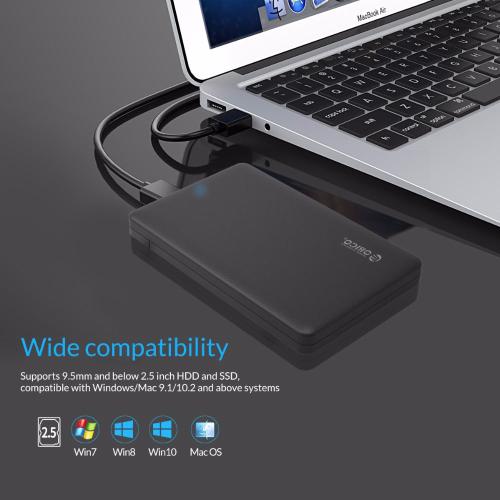 CUTTING-EDGE TECHNOLOGY ORICO 2577U3 USB 3.0 2.5-Inch SATA SSD Enclosure