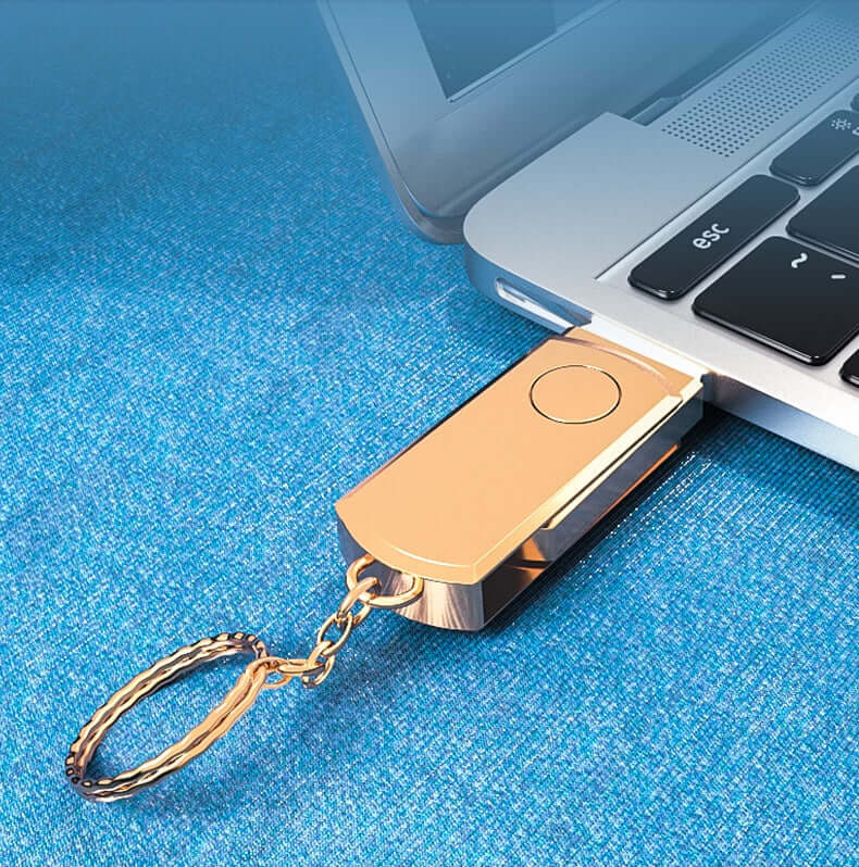 CUTTING-EDGE TECHNOLOGY ultra-large capacity metal USB flash drive