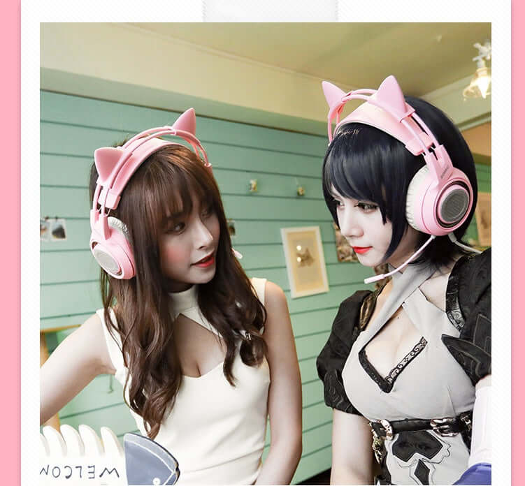 CUTTING-EDGE TECHNOLOGY G951 USB 7.1 Cat Ear Gaming Headset
