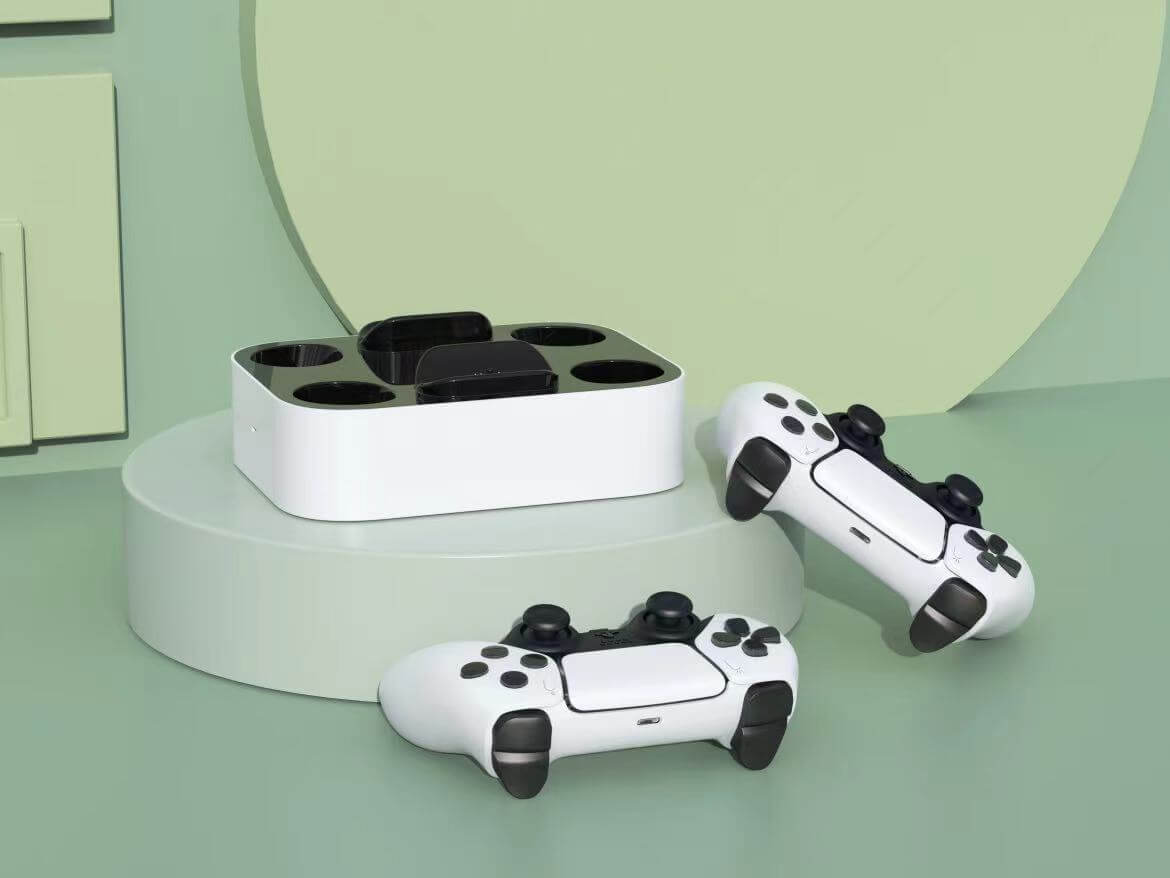 CUTTING-EDGE TECHNOLOGY PS5 Dual Gamepad Charging Dock for Gaming Controllers