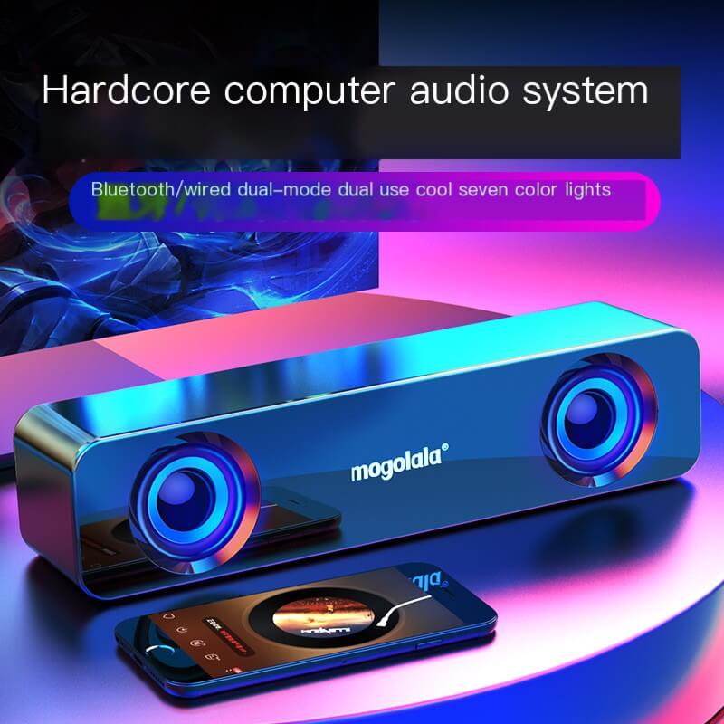 CUTTING-EDGE TECHNOLOGY Q1 Mini Bluetooth Desktop Speaker