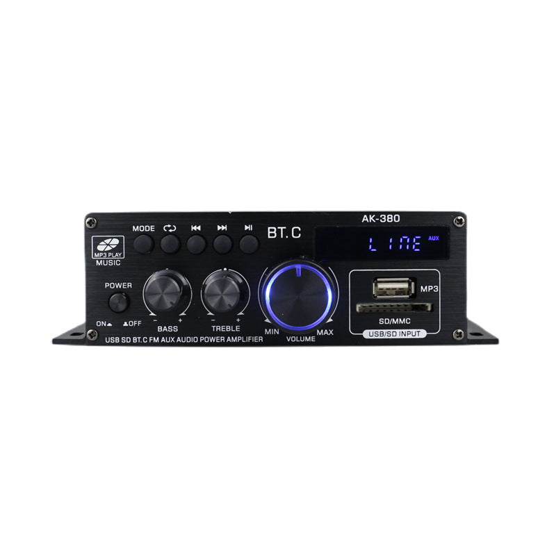 CUTTING-EDGE TECHNOLOGY AK380 Bluetooth 12V Power Amplifier for Car and Home Audio