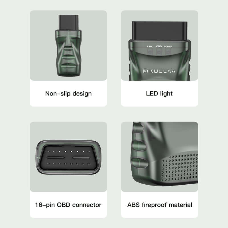 CUTTING-EDGE TECHNOLOGY Bluetooth OBD auto fault detector vehicle diagnostic scanner