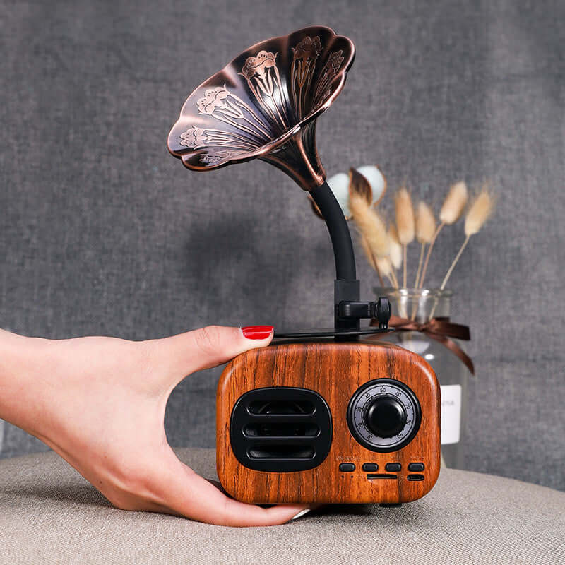 CUTTING-EDGE TECHNOLOGY Retro Bluetooth Wireless Speaker