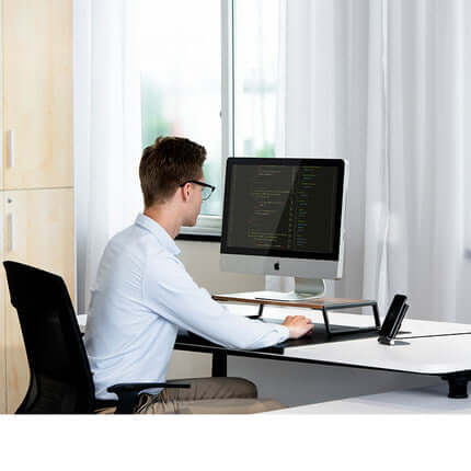 CUTTING-EDGE TECHNOLOGY Computer Monitor Desk Riser