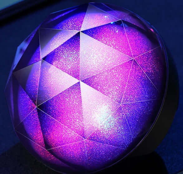 CUTTING-EDGE TECHNOLOGY seven-color LED Bluetooth magic ball speaker