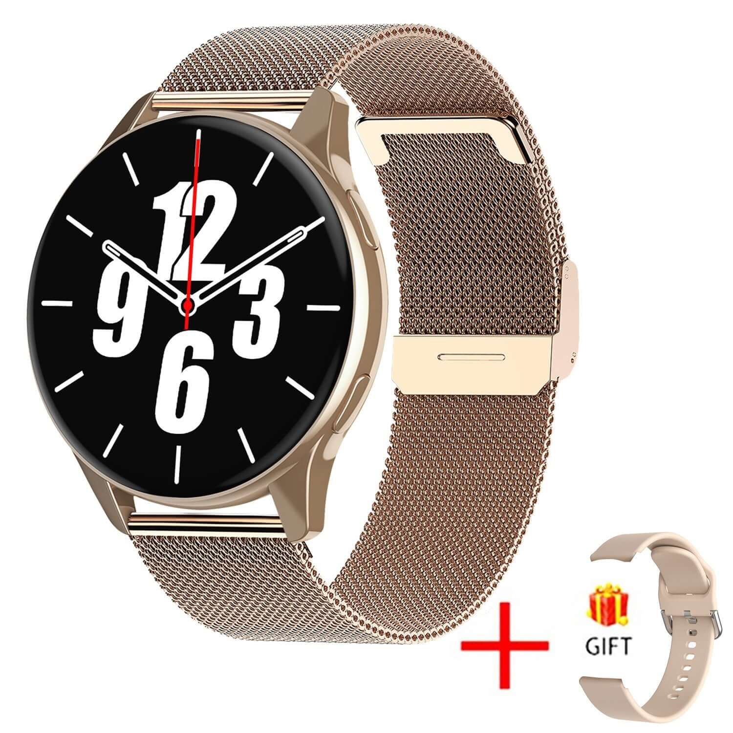 CUTTING-EDGE TECHNOLOGY Round Bluetooth Calling Smart Watch