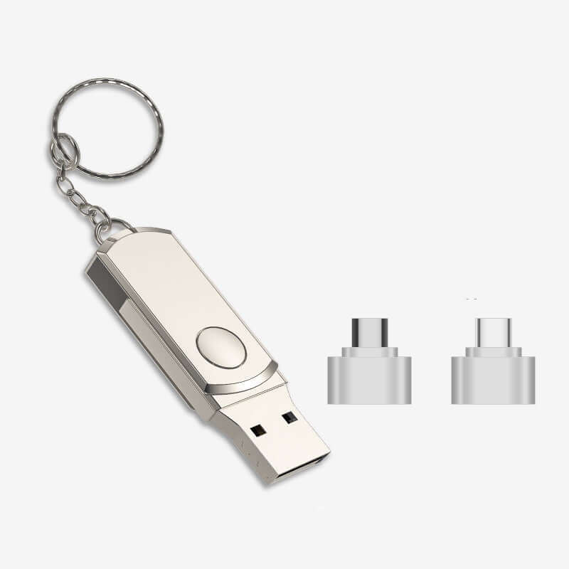 CUTTING-EDGE TECHNOLOGY ultra-large capacity metal USB flash drive