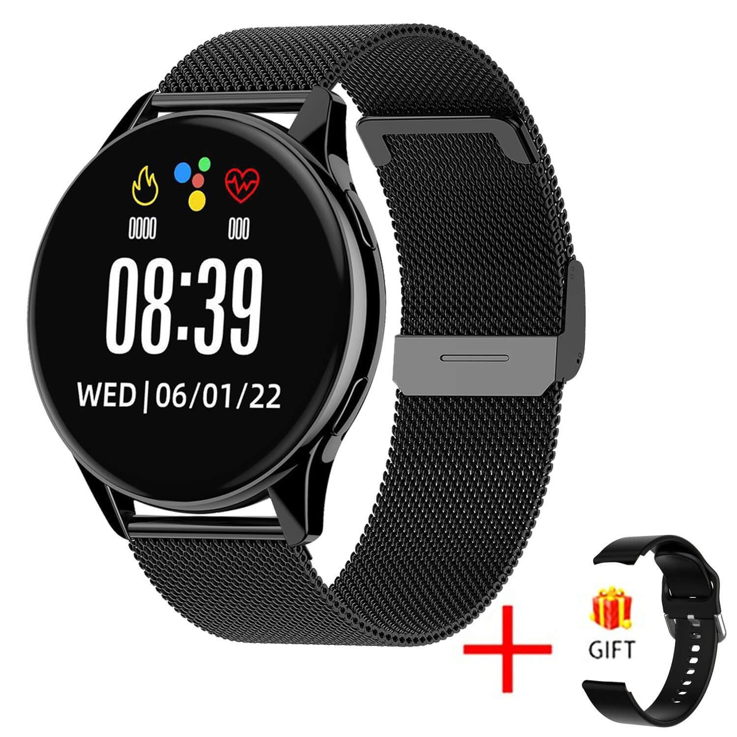 CUTTING-EDGE TECHNOLOGY Round Bluetooth Calling Smart Watch