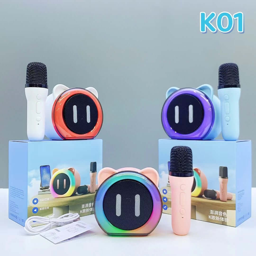 CUTTING-EDGE TECHNOLOGY Bluetooth Karaoke Speaker for Kids