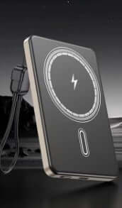 CUTTING-EDGE TECHNOLOGY Ultra-Thin Magnetic Wireless Power Bank