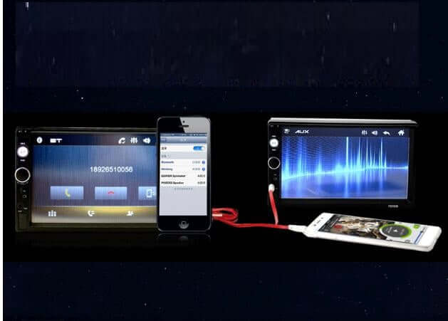 CUTTING-EDGE TECHNOLOGY 7-Inch Car MP5 Bluetooth Touch Screen