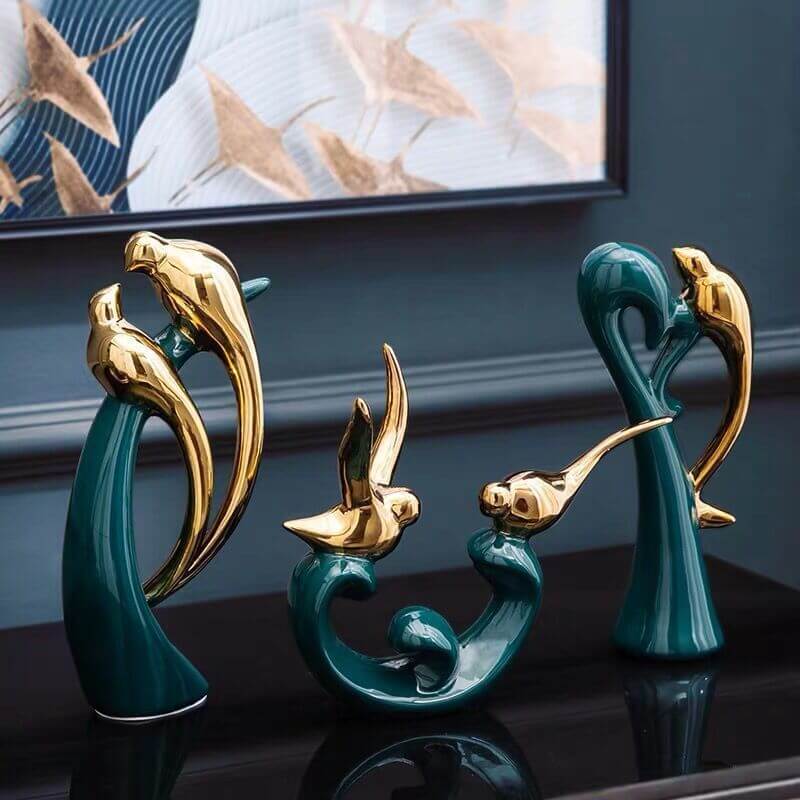 CUTTING-EDGE TECHNOLOGY ceramic bird decoration home accessories