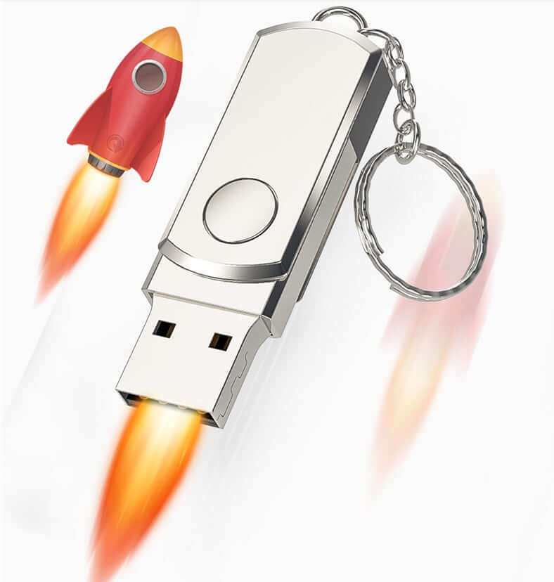 CUTTING-EDGE TECHNOLOGY ultra-large capacity metal USB flash drive