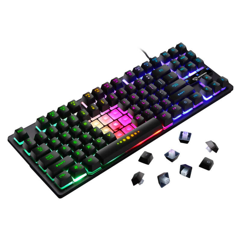 CUTTING-EDGE TECHNOLOGY Notebook Gaming Mechanical Glow Keyboard