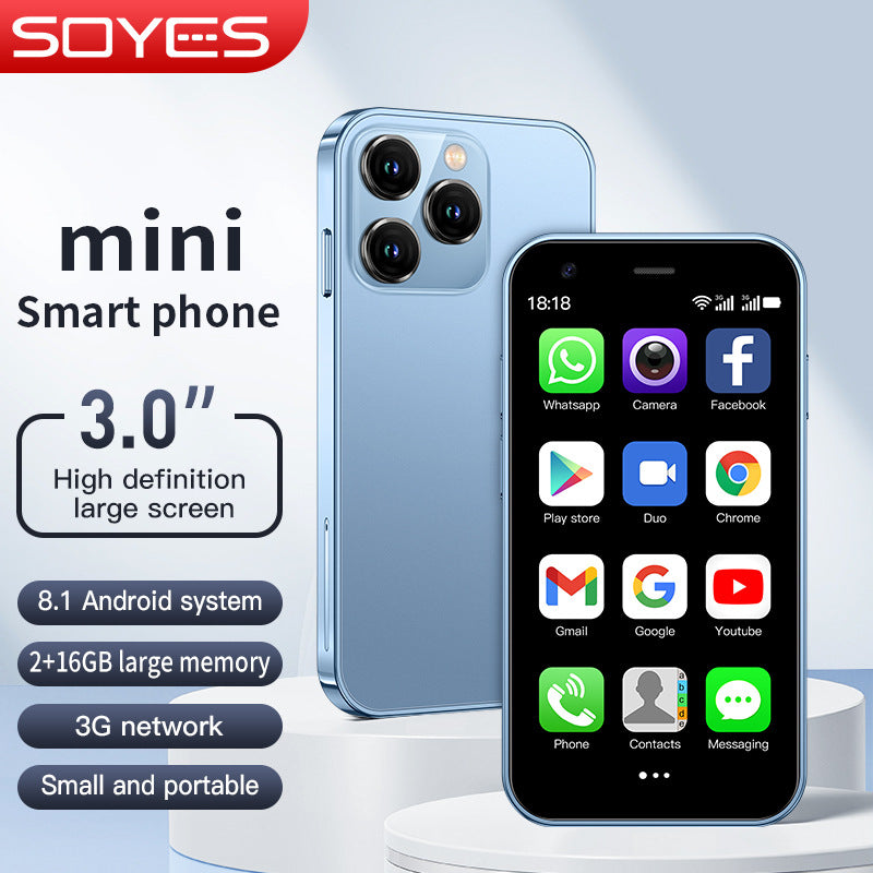 CUTTING-EDGE TECHNOLOGY Soyes XS15 Mini Android Smartphone with Google Play Store
