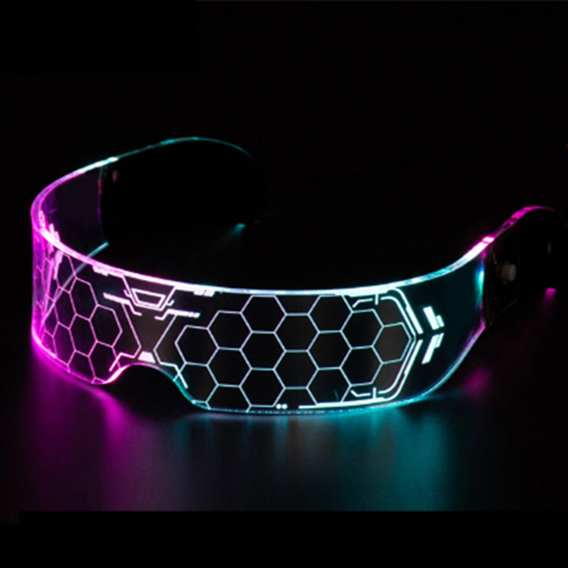 CUTTING-EDGE TECHNOLOGY LED colorful luminous technology glasses