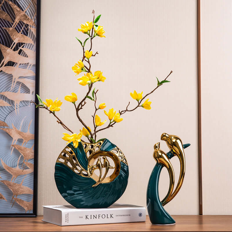 CUTTING-EDGE TECHNOLOGY ceramic bird decoration home accessories