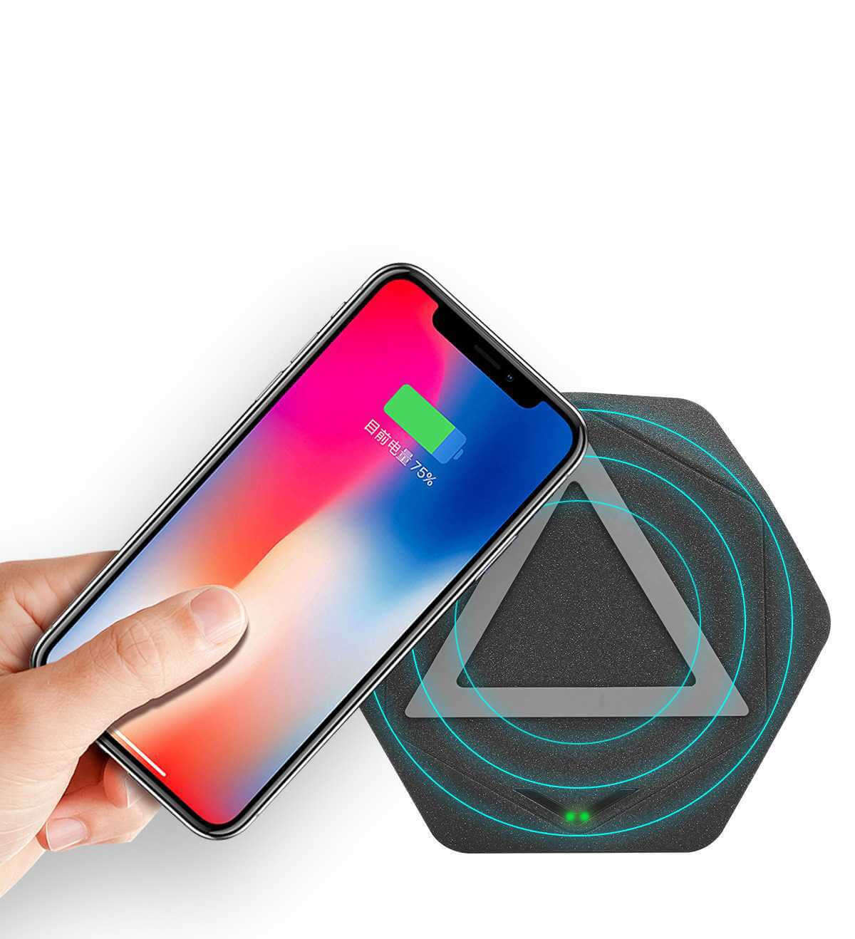 CUTTING-EDGE TECHNOLOGY fast wireless charger for compatible smartphones