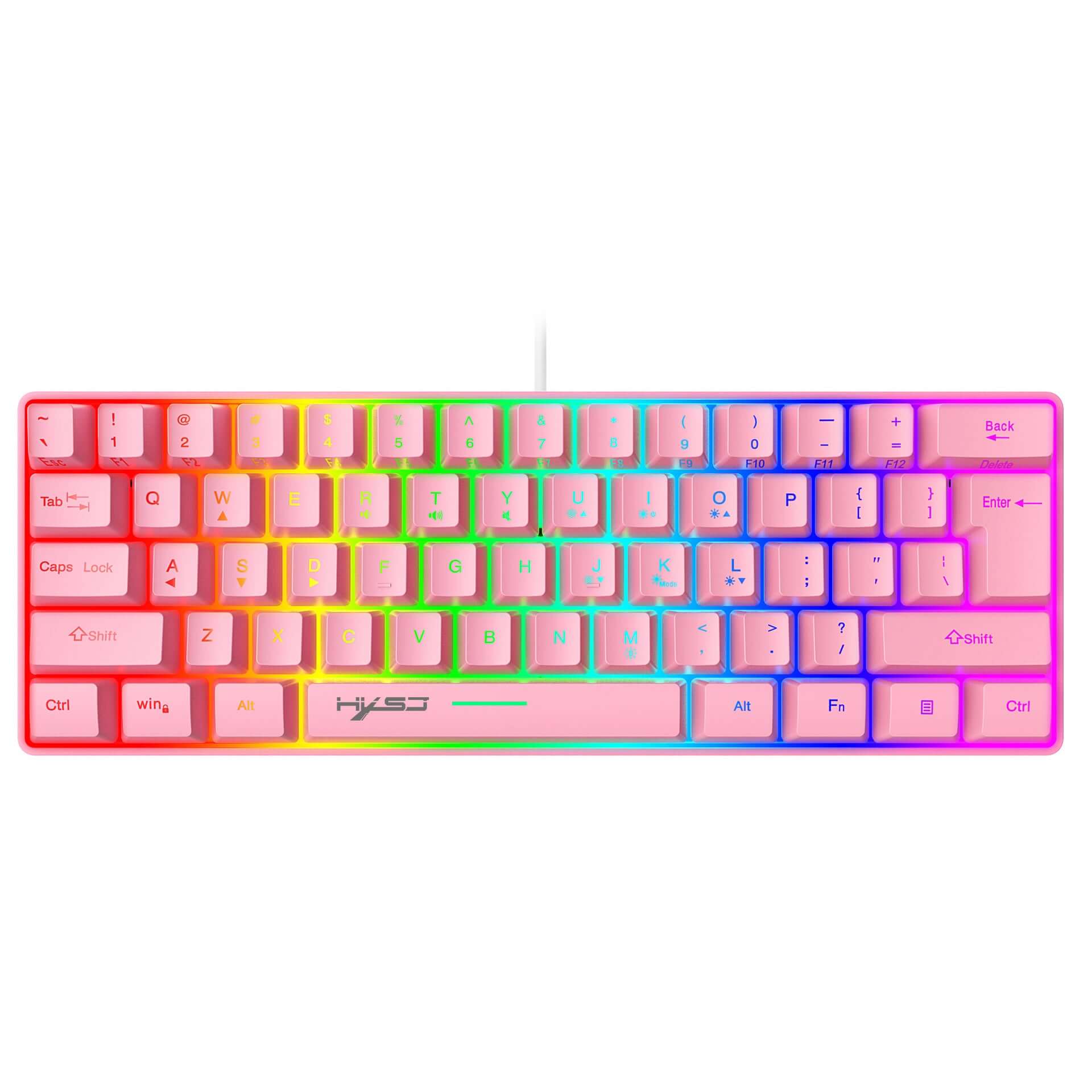 RGB Gaming Membrane Keyboard with Shortcuts