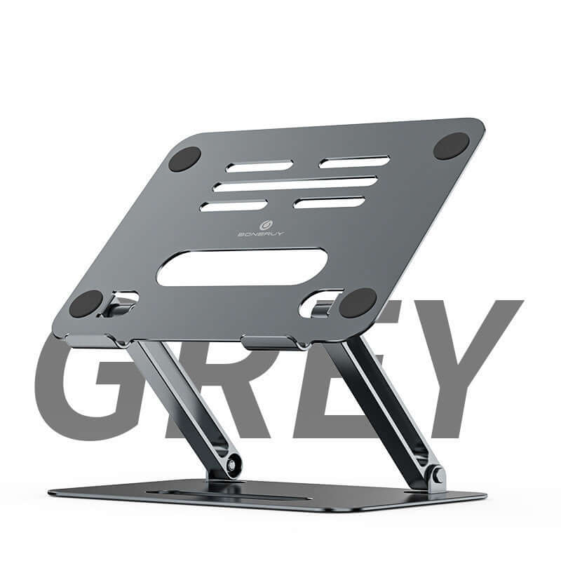 CUTTING-EDGE TECHNOLOGY foldable aluminum alloy desktop laptop stand