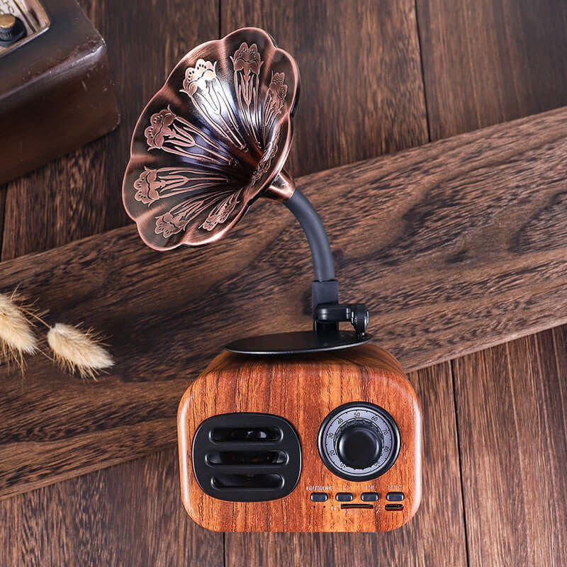 CUTTING-EDGE TECHNOLOGY Retro Bluetooth Wireless Speaker