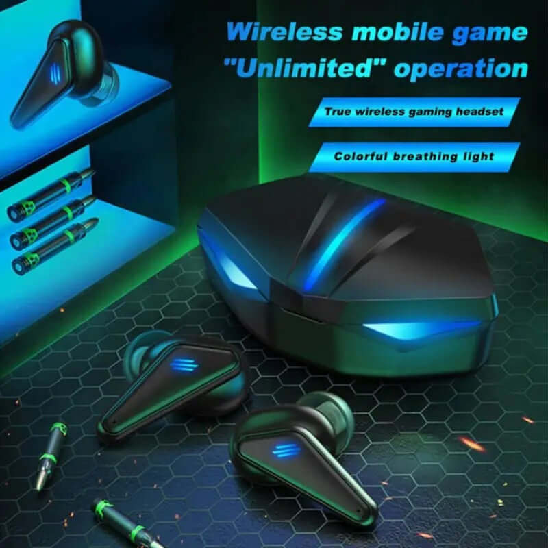 CUTTING-EDGE TECHNOLOGY K55 TWS gaming headset portable wireless earbuds