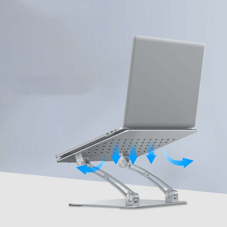 CUTTING-EDGE TECHNOLOGY portable aluminum laptop cooling computer stand