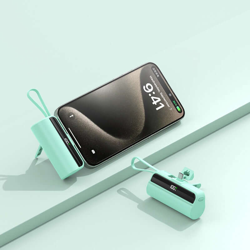 CUTTING-EDGE TECHNOLOGY Fast Charge Capsule Power Bank