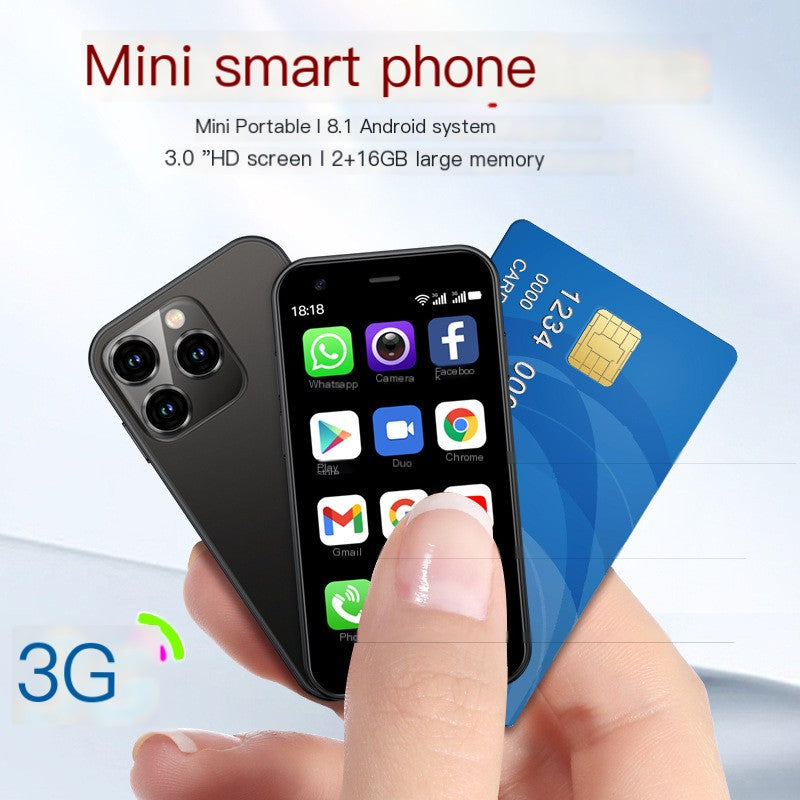 CUTTING-EDGE TECHNOLOGY Soyes XS15 Mini Android Smartphone with Google Play Store