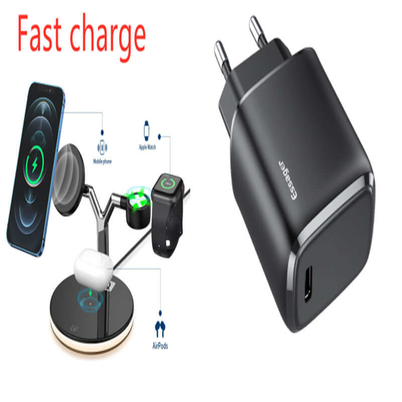 CUTTING-EDGE TECHNOLOGY 3-in-1 15W Magnetic Wireless Charger