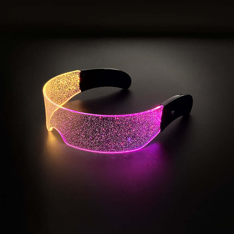 CUTTING-EDGE TECHNOLOGY LED light emitting futuristic glasses