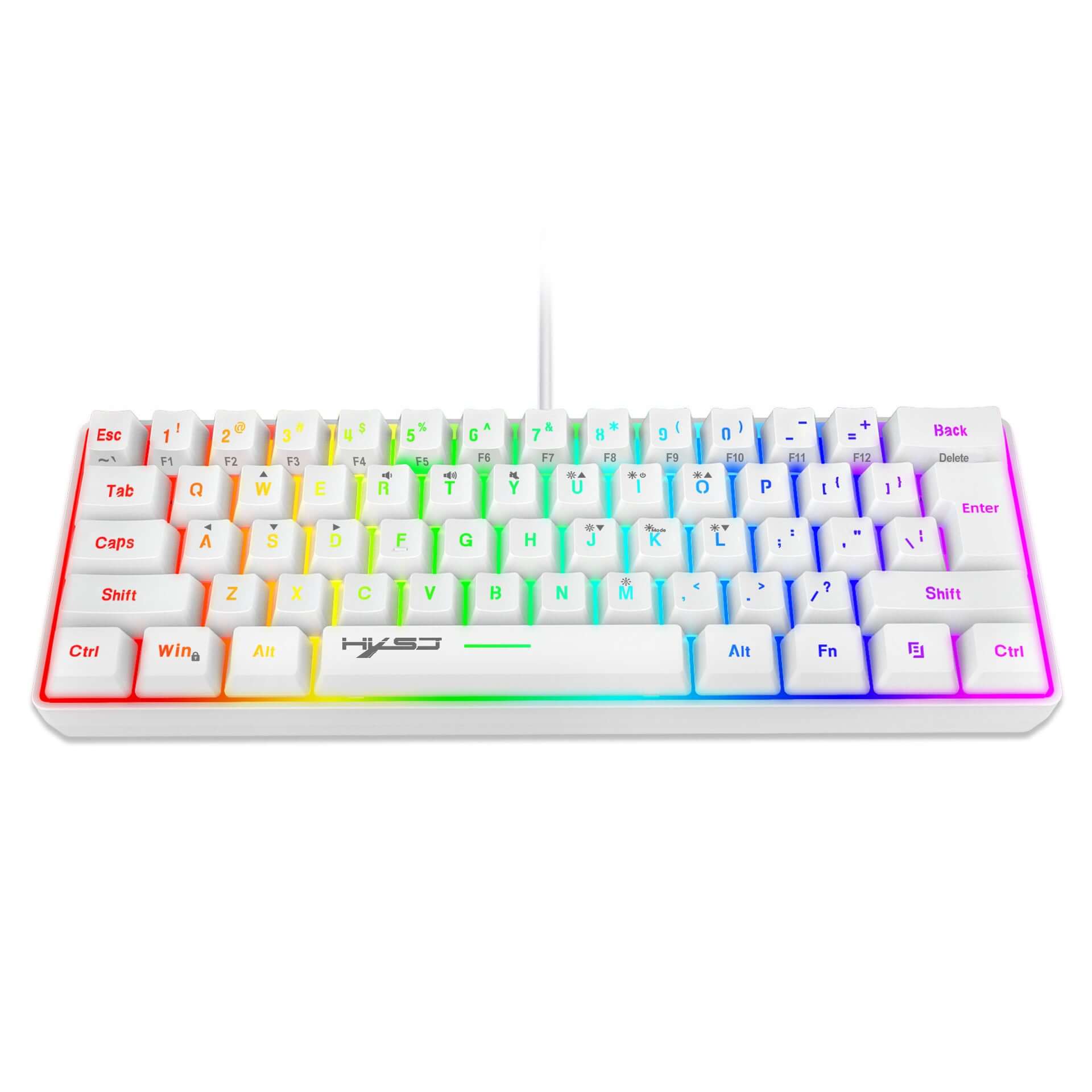 RGB Gaming Membrane Keyboard with Shortcuts